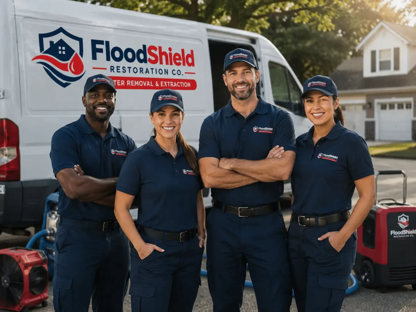 Flood Damage Restoration company in Northpoint, PA